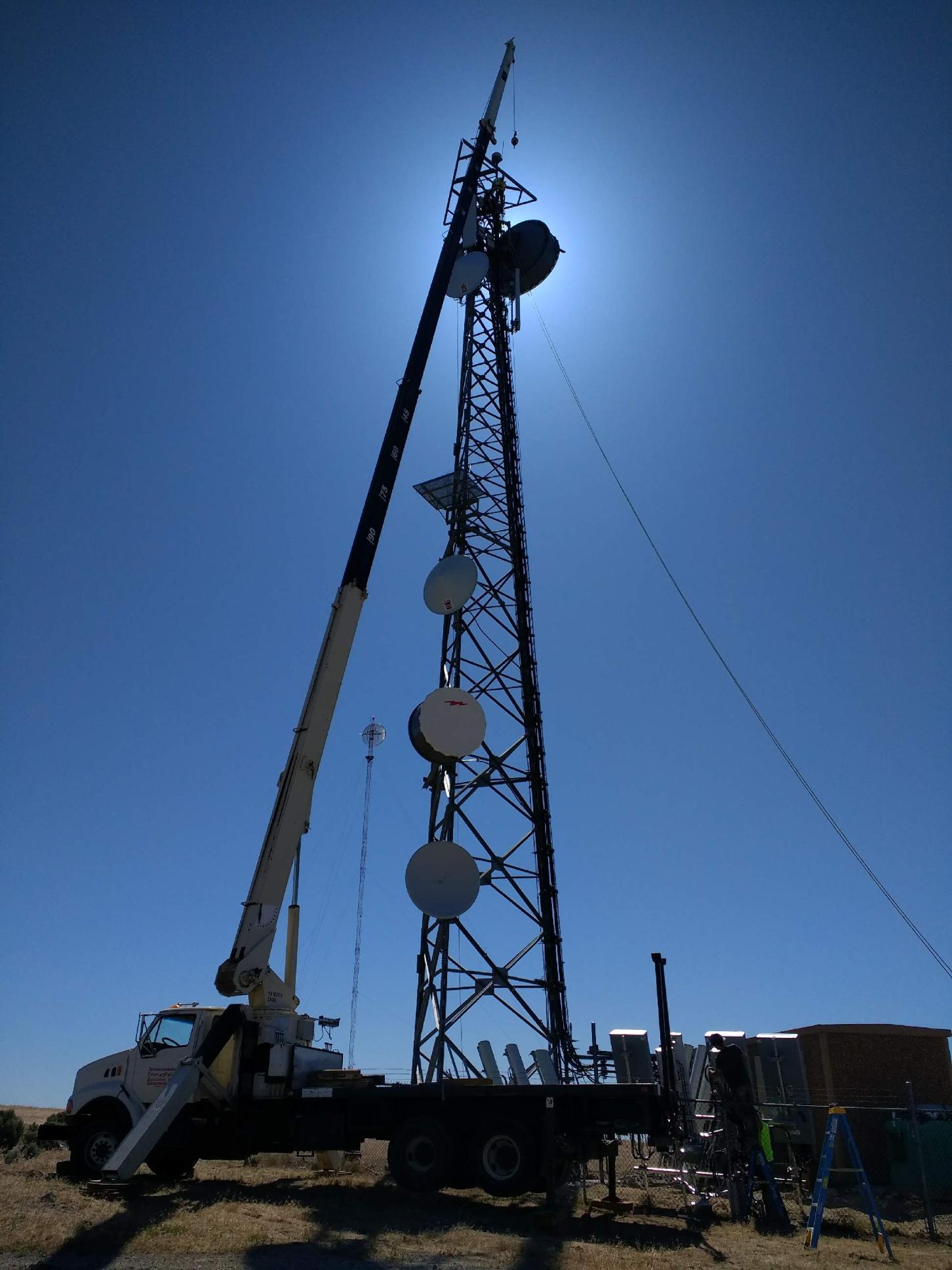cell tower construction June 12 2018